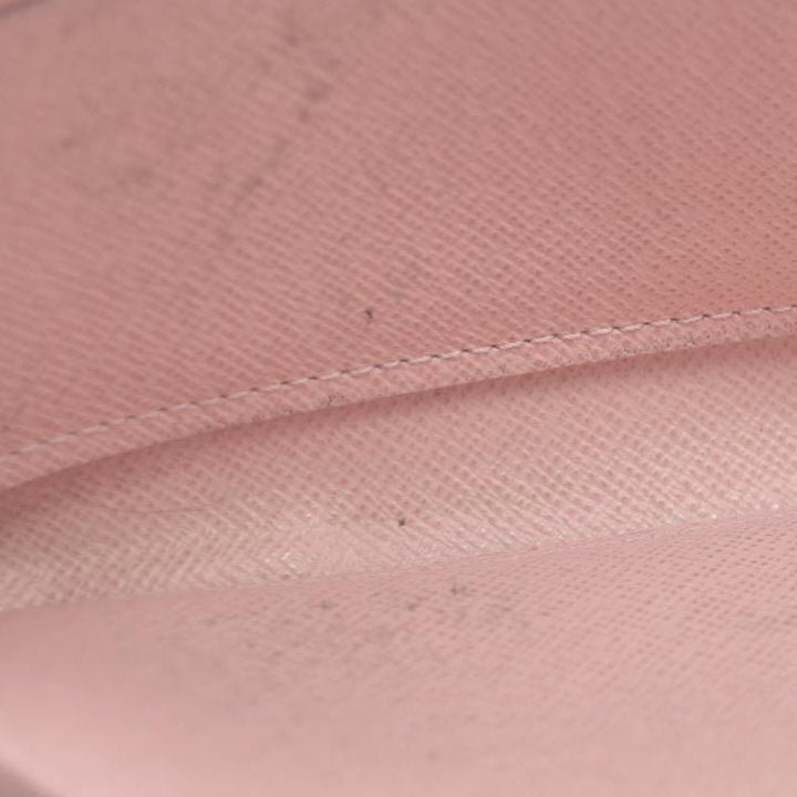 Louis Vuitton Damier Azur Zippy Wallet Rose Ballerine GI0173