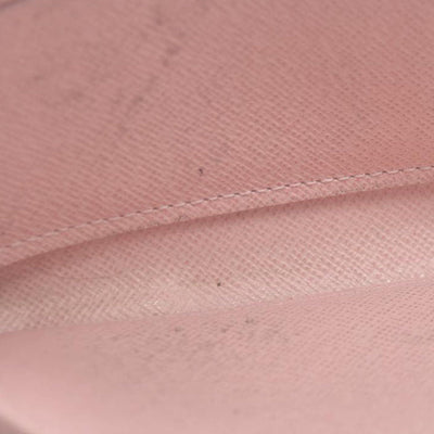 Louis Vuitton Damier Azur Zippy Wallet Rose Ballerine GI0173