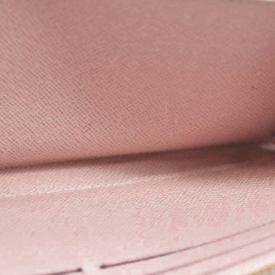 Louis Vuitton Damier Azur Zippy Wallet Rose Ballerine GI0173