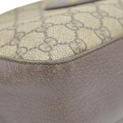 Gucci  GG Supreme Monogram Web Neo Vintage Shoulder Bag Beige New Acero Crop