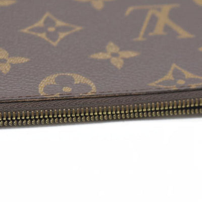 Louis Vuitton  Monogram Felicie Chain Wallet Zippered Insert Fuchsia