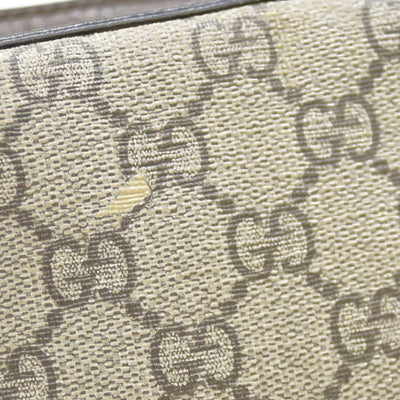 Gucci  GG Supreme Monogram Web Neo Vintage Shoulder Bag Beige New Acero Crop