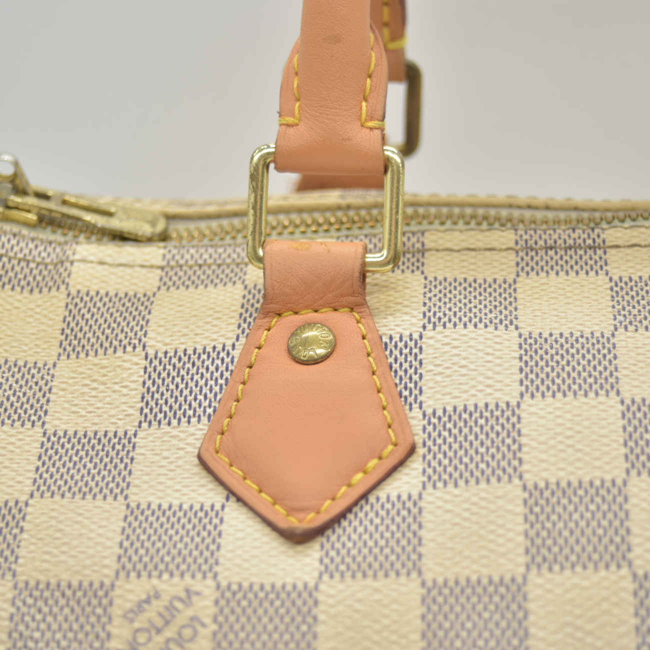 $2040 2017 Louis Vuitton Damier Azur Speedy Bandouliere 30 DU1197