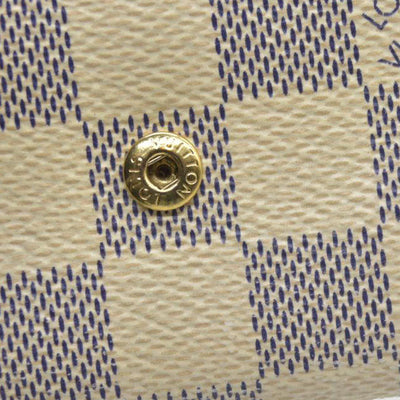 $420 LOUIS VUITTON Damier Azur Rosalie Coin Purse Wallet