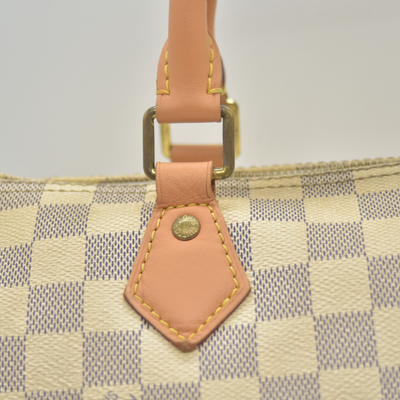 $2040 2017 Louis Vuitton Damier Azur Speedy Bandouliere 30 DU1197