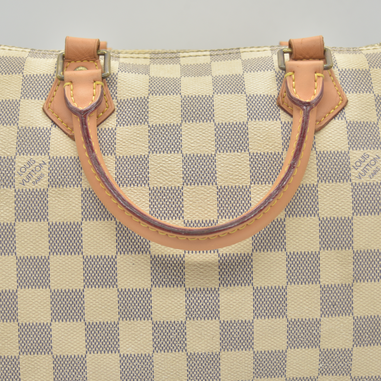 $2040 2017 Louis Vuitton Damier Azur Speedy Bandouliere 30 DU1197