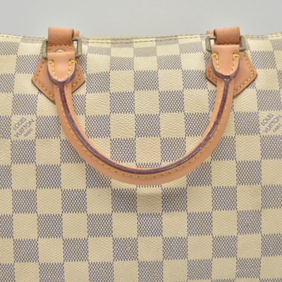 $2040 2017 Louis Vuitton Damier Azur Speedy Bandouliere 30 DU1197