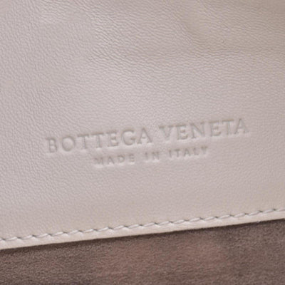 Bottega Veneta Nappa Intrecciato Embrooidered Mosaic Olimpia Shoulder Bag White Multicolor CONSIGNMENT