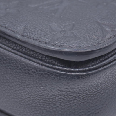 $3100 Louis Vuitton Empreinte Pochette Metis Black RFID