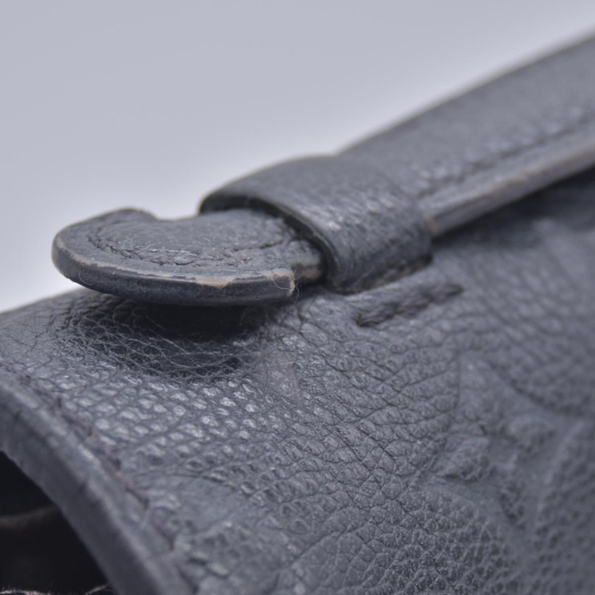 $3100 Louis Vuitton Empreinte Pochette Metis Black RFID