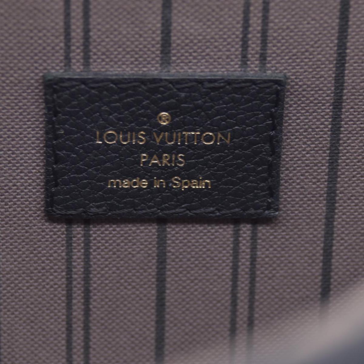 $3100 Louis Vuitton Empreinte Pochette Metis Black RFID 10021105