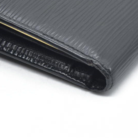 $905 LOUIS VUITTON Epi Porte Monnaie Billets Viennois Wallet MI1916