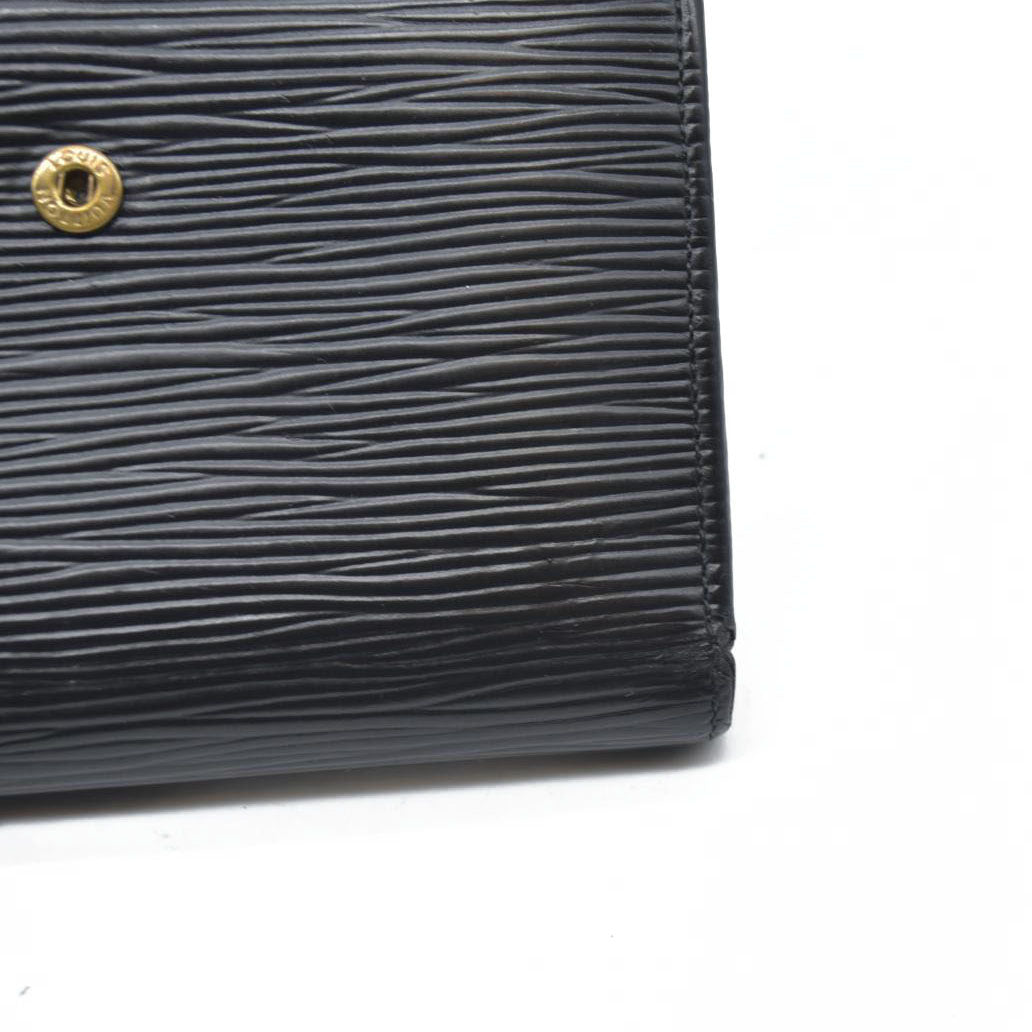 $905 LOUIS VUITTON Epi Porte Monnaie Billets Viennois Wallet MI1916
