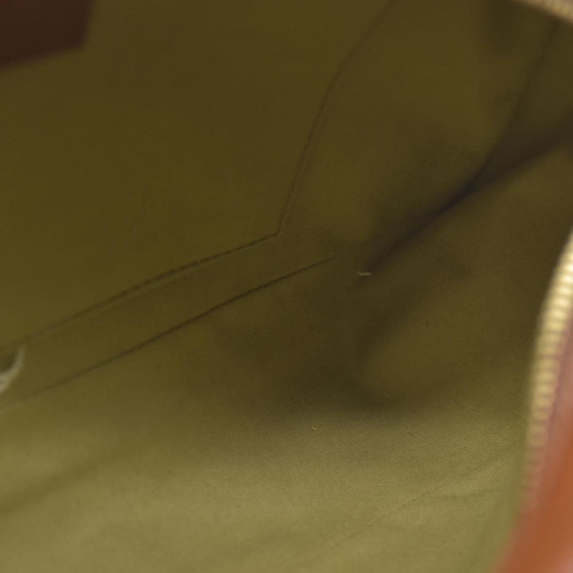 AUCTION $1450 Gucci  Vintage Canvas Web Shoulder Bag Sand Cuir