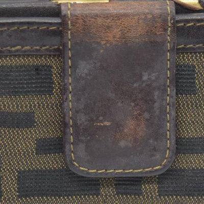 $395 Fendi Vintage Kiss Lock French Wallet