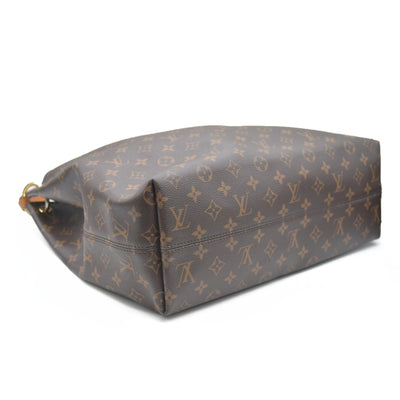 $2160 Louis Vuitton  Monogram Graceful MM Pivoine TX4128