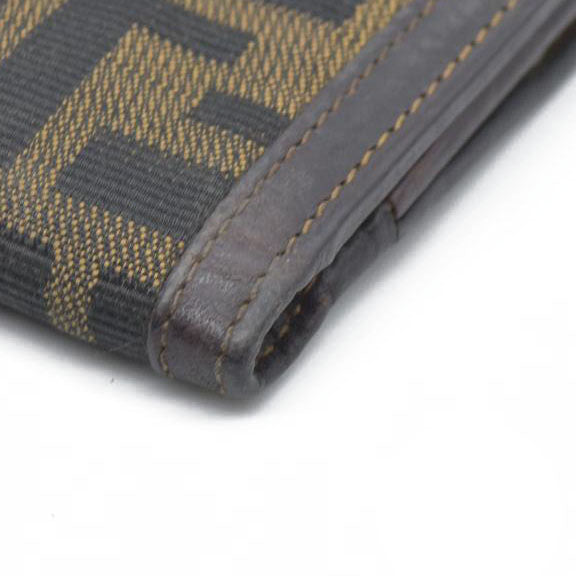 $395 Fendi Vintage Kiss Lock French Wallet