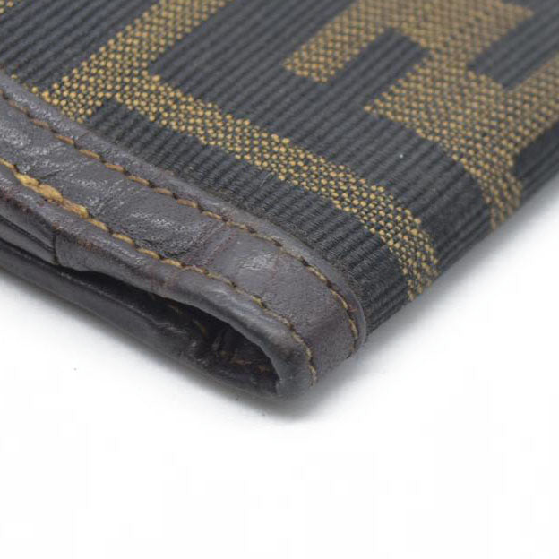 $395 Fendi Vintage Kiss Lock French Wallet