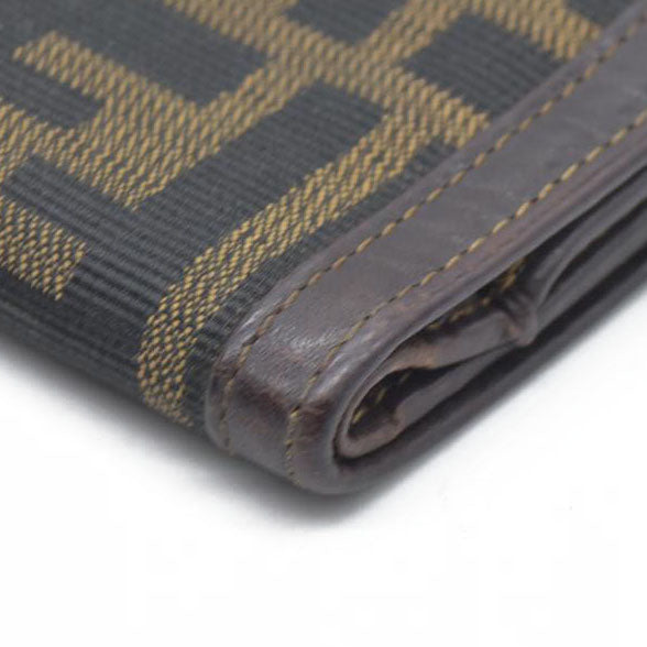 $395 Fendi Vintage Kiss Lock French Wallet