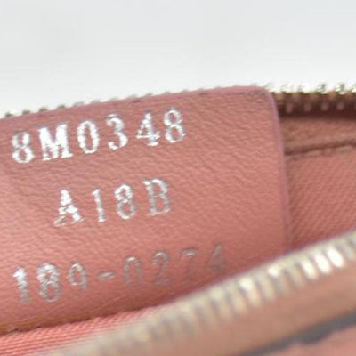 FENDI F is Fendi Leather Coin Card Holder Pink