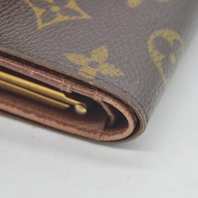$750 2006 Louis Vuitton Monogram French Purse Wallet   CA0026