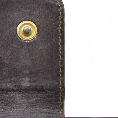 $395 Fendi Vintage Kiss Lock French Wallet