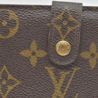$750 2006 Louis Vuitton Monogram French Purse Wallet   CA0026