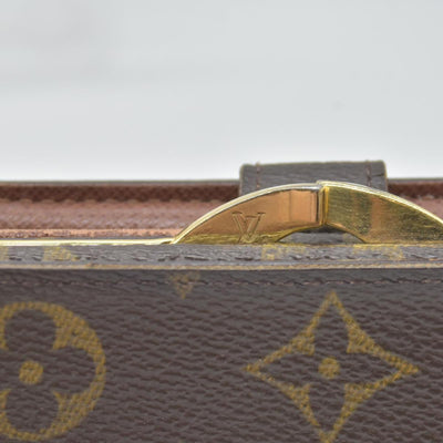 $750 2006 Louis Vuitton Monogram French Purse Wallet   CA0026