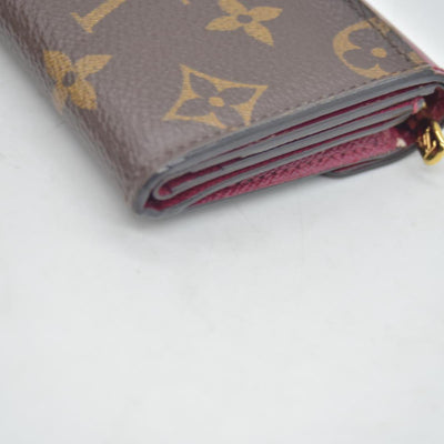 Louis Vuitton Monogram Portefeuille Zoe Mini Trifold Wallet Brown MI3210