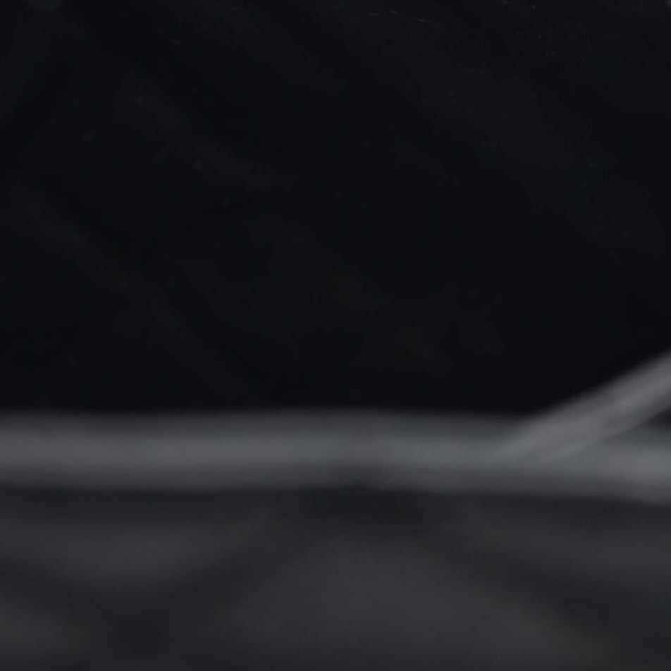 AUCTION $2900 Chanel  Caviar Quilted Grand Shopping Tote GST Black Silver Hardware 2008