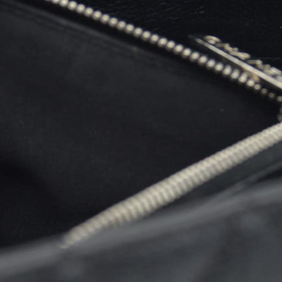 AUCTION $2900 Chanel  Caviar Quilted Grand Shopping Tote GST Black Silver Hardware 2008