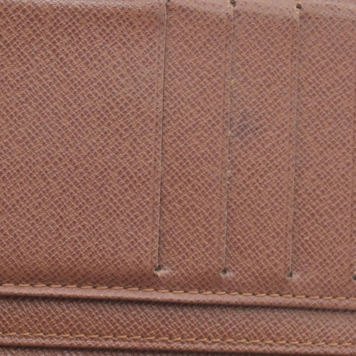 $750 2006 Louis Vuitton Monogram French Purse Wallet   CA0026