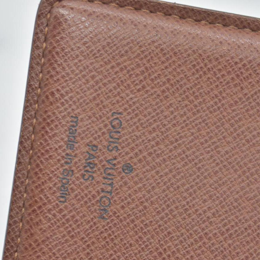 $750 2006 Louis Vuitton Monogram French Purse Wallet   CA0026