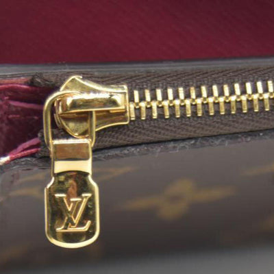 Louis Vuitton Monogram Portefeuille Zoe Mini Trifold Wallet Brown MI3210