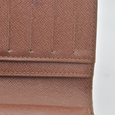 $750 2006 Louis Vuitton Monogram French Purse Wallet   CA0026