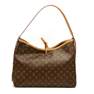 LOUIS VUITTON  Monogram CarryAll MM with pouch
