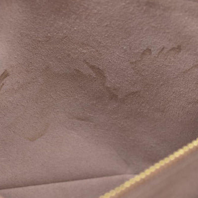 $4950 LOUIS VUITTON  Lambskin Embossed Monogram Coussin PM Black