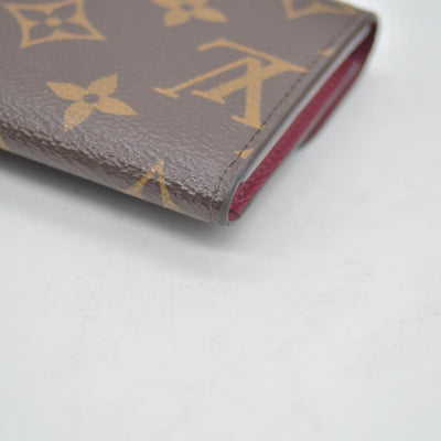 Louis Vuitton Monogram Porte Monnaie Rosalie Coin Purse Wallet Brown UB2137