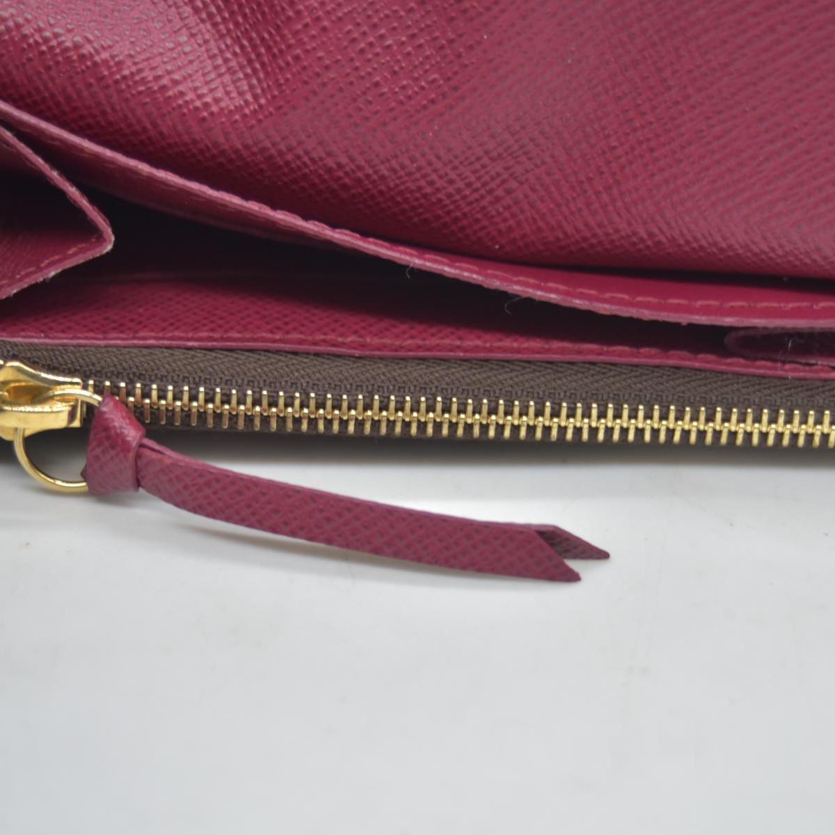 Louis Vuitton Monogram Porte Monnaie Rosalie Coin Purse Wallet Brown UB2137