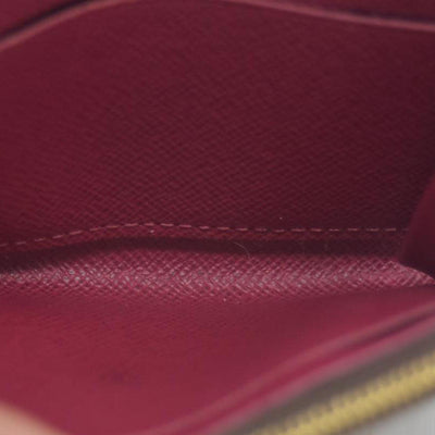 Louis Vuitton Monogram Porte Monnaie Rosalie Coin Purse Wallet Brown UB2137