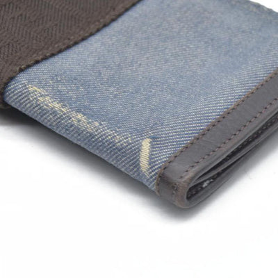 $545 Fendi Women's Wallet Jeans  Calf color leather