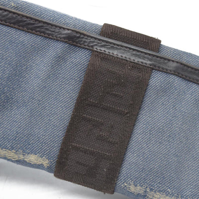 $545 Fendi Women's Wallet Jeans  Calf color leather