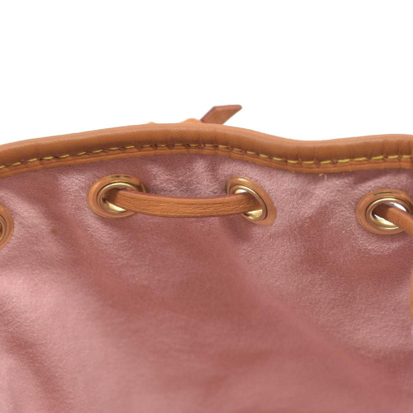 $2260 Louis Vuitton Monoglam Nano Noe Rose