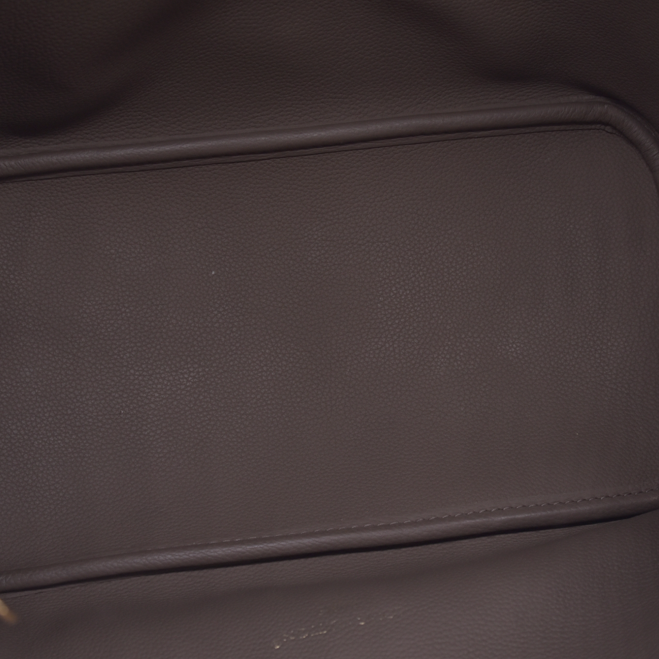 $3200 RFID Louis Vuitton Monogram Calfskin Neo Neverfull Inside Out MM Dark Fango Taupe