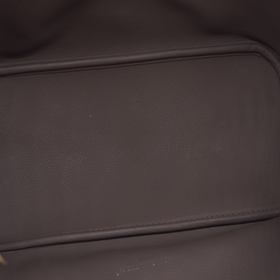 $3200 RFID Louis Vuitton Monogram Calfskin Neo Neverfull Inside Out MM Dark Fango Taupe