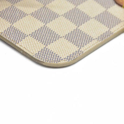 AUCTION $2030 Louis Vuitton Damier Azur Neverfull PM Pochette