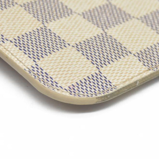 AUCTION $2030 Louis Vuitton Damier Azur Neverfull PM Pochette