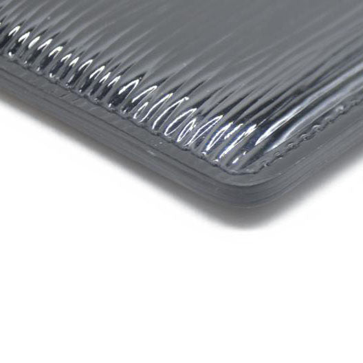 Louis Vuitton  Epi Card Holder Black Patent Leather