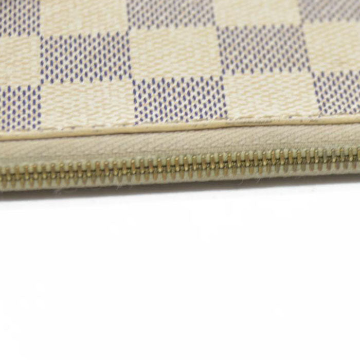 AUCTION $2030 Louis Vuitton Damier Azur Neverfull PM Pochette