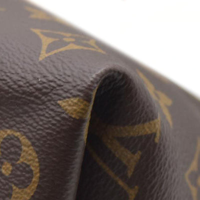 $2850 Louis Vuitton Monogram Carryall PM Brown Crossbody Travel Bag